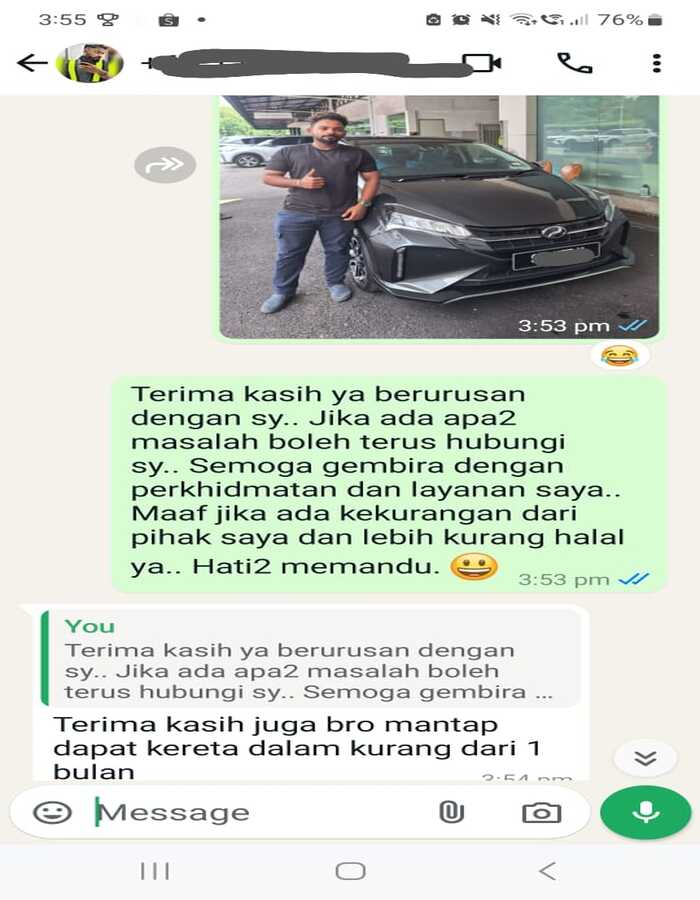 Testimoni Perodua